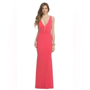 Mark & James by Badgley Mischka Isla Coralina Gown Size 4